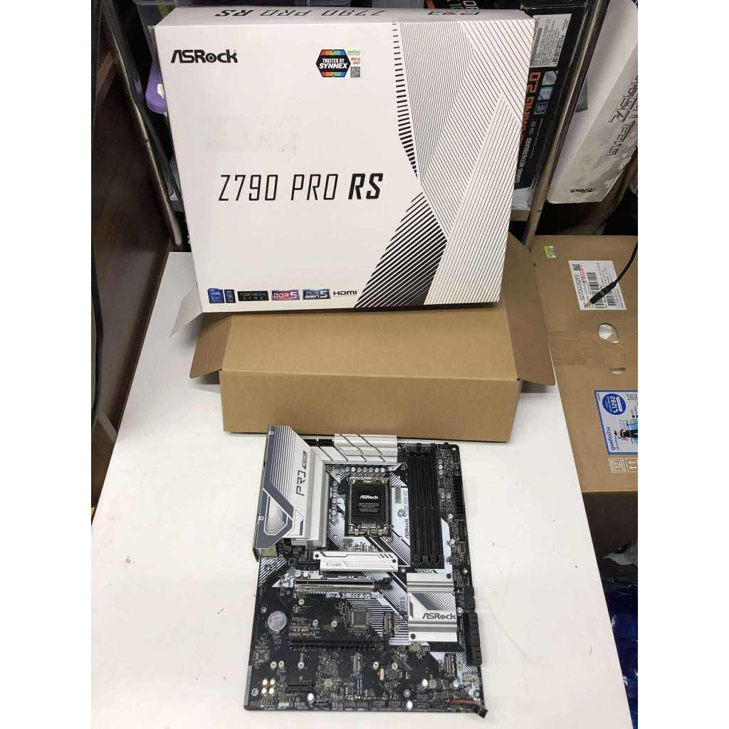 MAINBOARD (เมนบอร์ด) ASROCK Z790 PRO RS (SOCKET LGA 1700) (ATX) ครบกล่อง ประกันยาว
