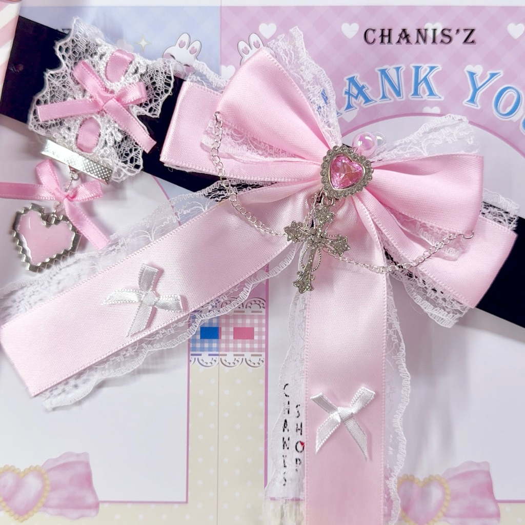 ｡✿*ﾟ Belt Strap ･✿.｡ สายรัดเข็มขัดนักเรียน Lolita Set  | Chanis