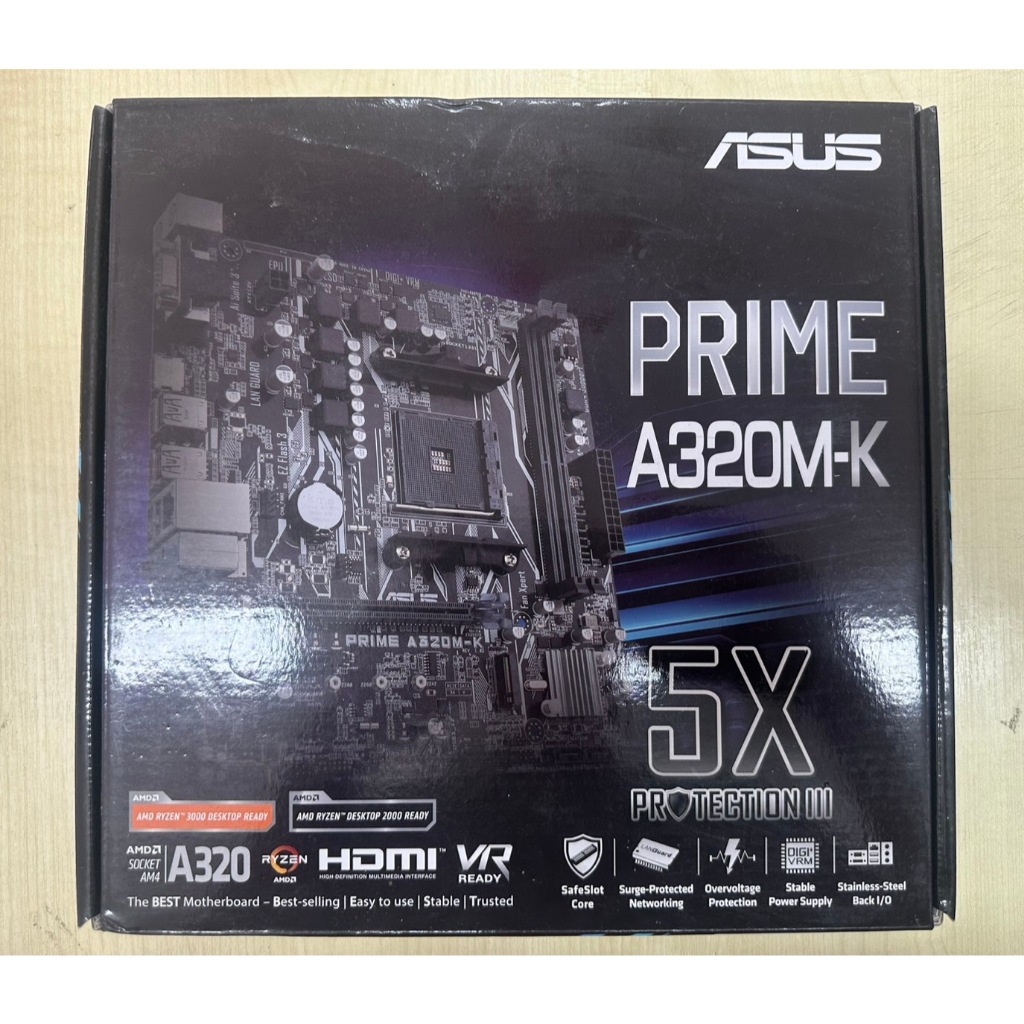 ASUS PRIME A320M-K DDR4 [มือสอง]
