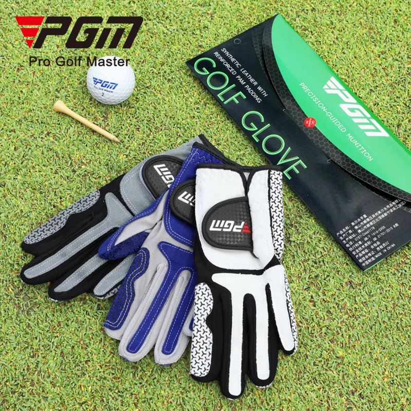 11GOLF ถุงมือกอล์ฟ ผู้ชาย ถุงมือเหนียวหนึบ PGM ST037 Golf Glove for men Lycra glove