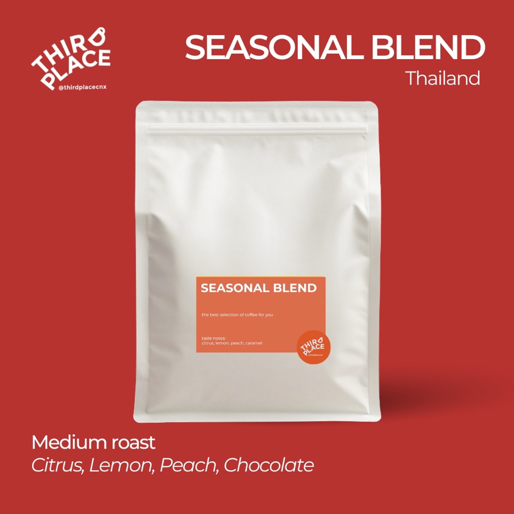 เมล็ดกาแฟขายส่ง Seasonal Blend (1 kg)