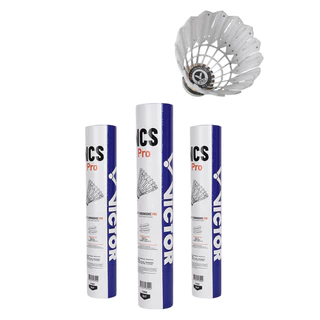 VICTOR ลูกแบดมินตัน รุ่น NCS PRO ( 1 หลอด 12 ลูก กับ 1 หลอด 3 ลูก )