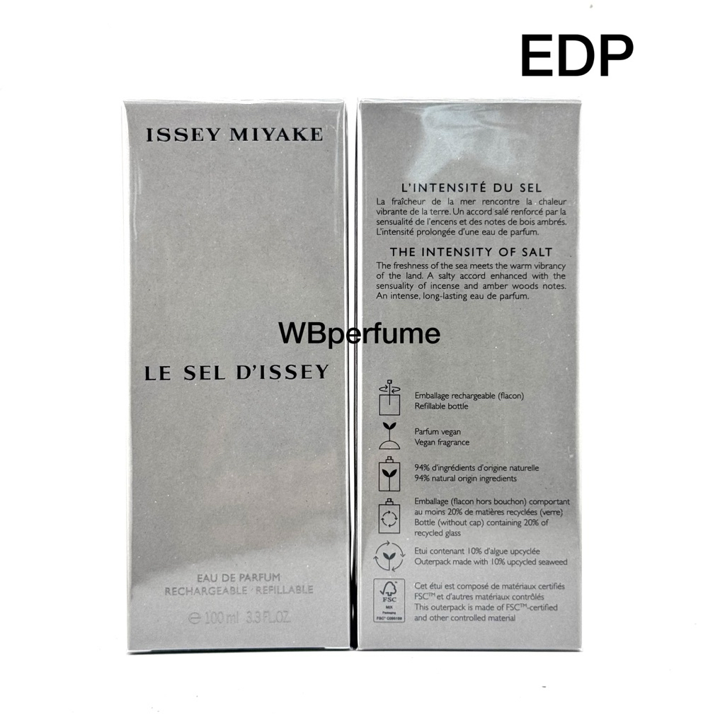 EDP น้ำหอม Issey Miyake Le Sel D'Issey Eau de Parfum 100ml