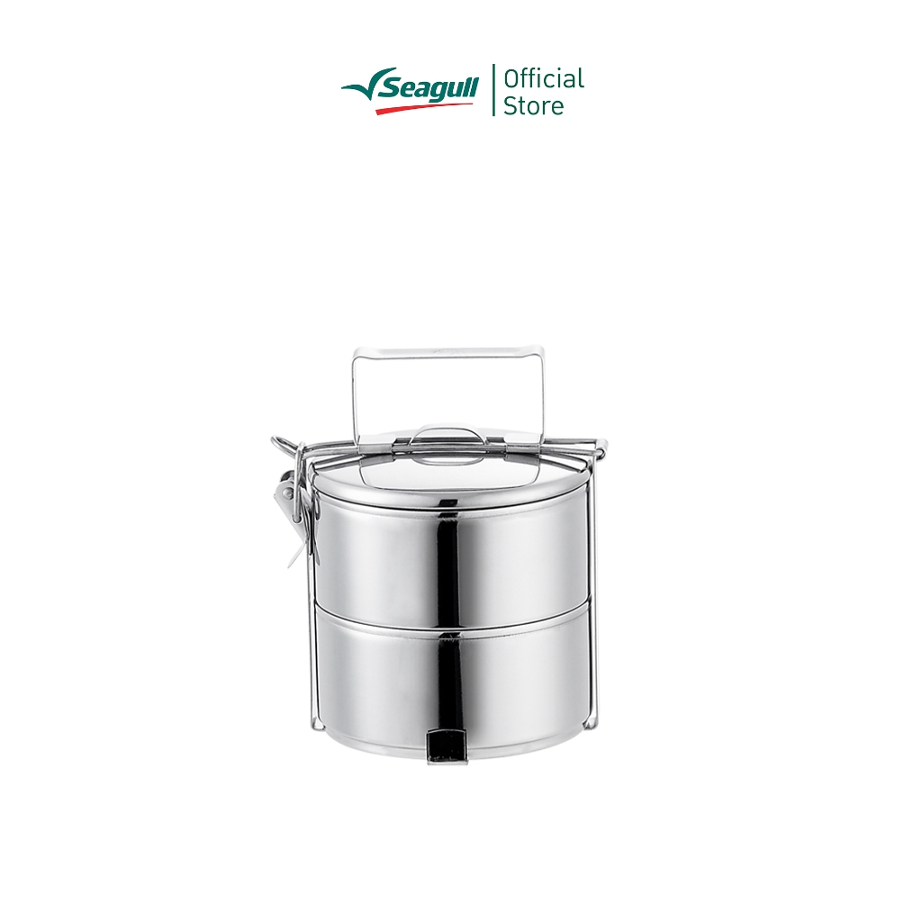 Seagull ปิ่นโต ขนาด 12 ซม. 3 ชั้น Food Carrier