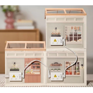 Rolife DIY Super Creator : Super Store โมเดลบ้าน ประกอบง่าย บ้านตุ๊กตา | ของแต่งบ้าน ของเล่นตัวต่อ