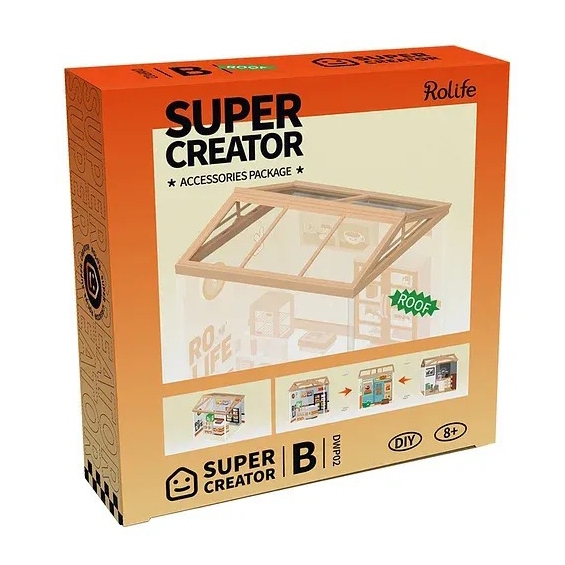 Rolife DIY Super Creator : Super Store Accessories อุปกรณ์ โมเดลบ้าน บ้านตุ๊กตา | ของแต่งบ้าน ตัวต่อไม้ ของเล่นตัวต่อ