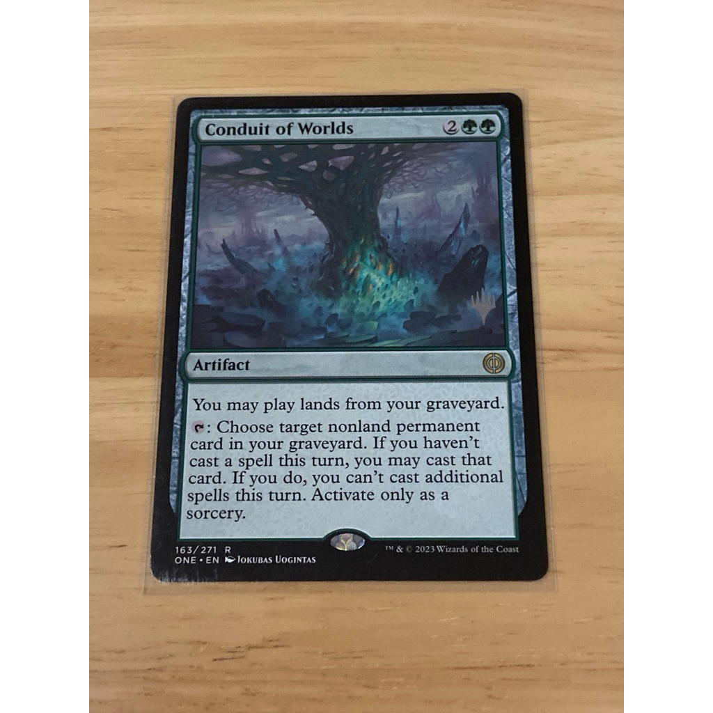 [MTG][ONE] Phyrexia: All Will Be One: Conduit of Worlds การ์ดแท้ Magic The Gathering