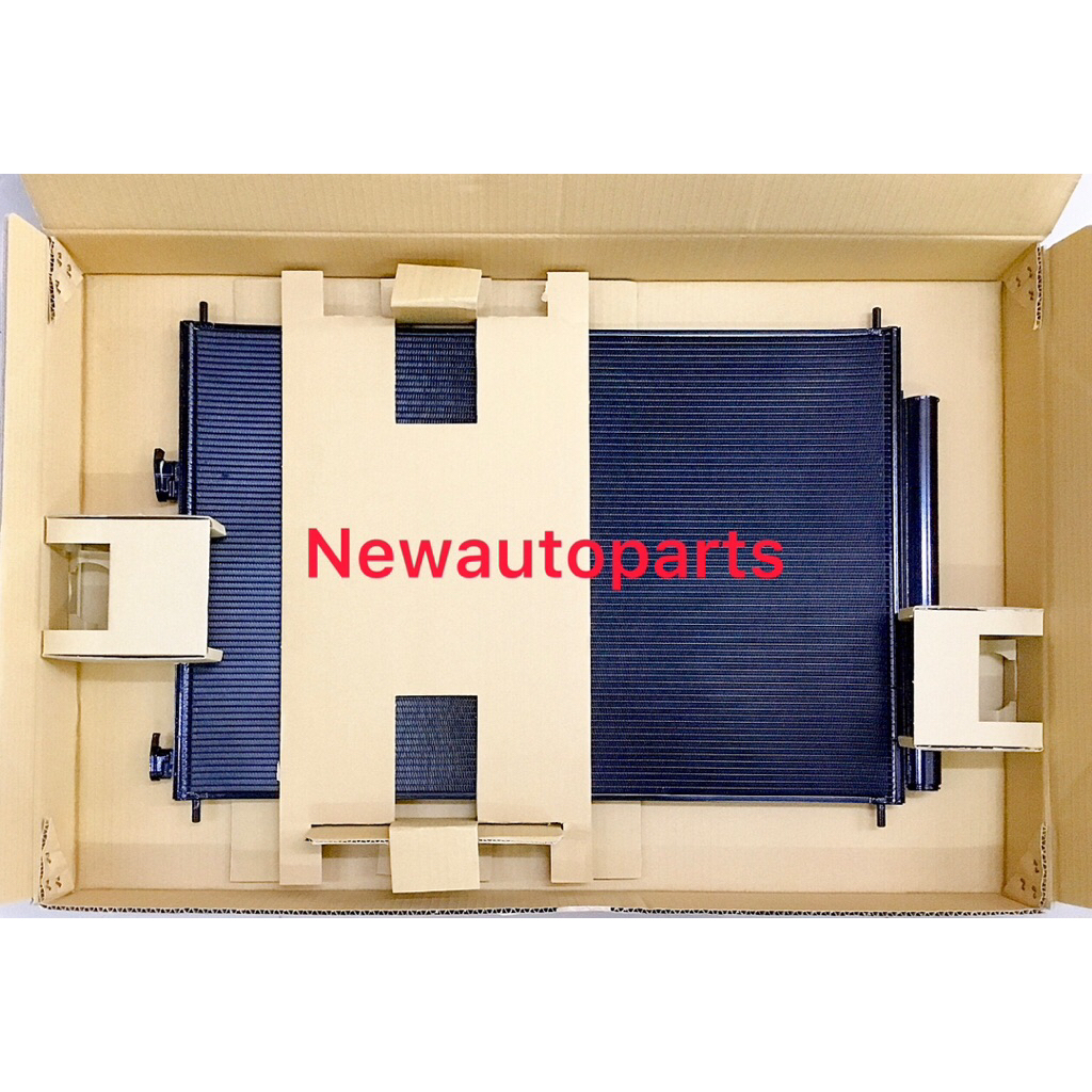แผงแอร์ แท้ DENSO TOYOTA VELLFIRE ALPHARD ANH20 ปี2008-14 แผงร้อน โตโยต้า อัลพลาด เครื่องธรรมดา รังผึ้งแอร์ คอยล์ร้อน