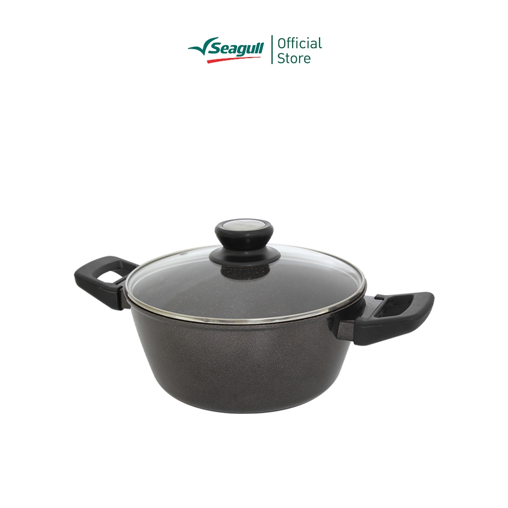 Seagull หม้อต้ม อัลทิเมท ขนาด 24 ซม. พร้อมฝาแก้ว Ultimate Sauce Pot with Glass Lid – โปรปัง