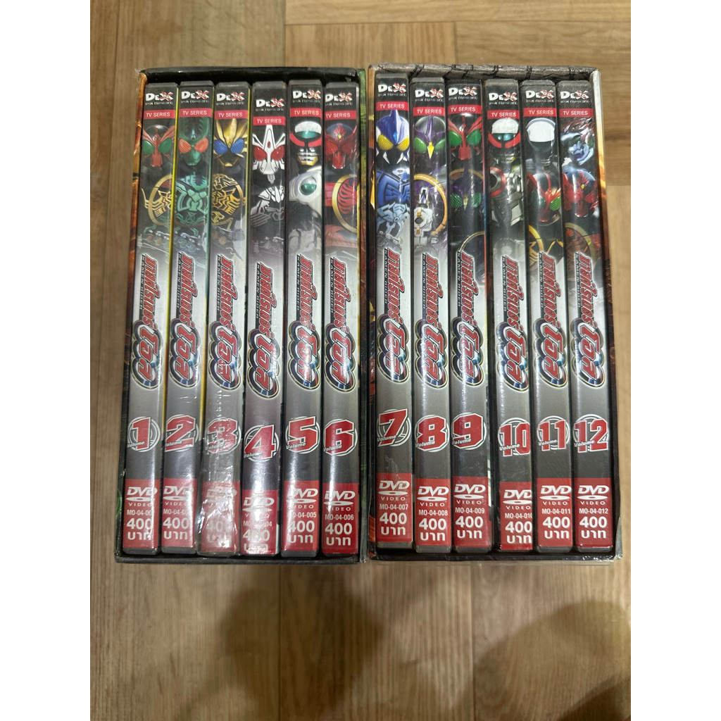 DVD Boxset ครบจบ แผ่นแท้ลิขสิทธิ์ DEX Masked Rider OOO มาสค์ไรเดอร์ โอส เสียงไทย พากษ์ไทย DVD 9 พร้อ