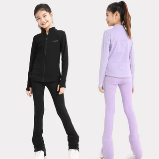 V-Skate เสื้อไอซ์สเก็ต เสื้อแจ็คเก็ตฟิกเกอร์สเก็ต กางเกง สำหรับนักกีฬาไอซ์สเก็ต Figure Skate Jacket