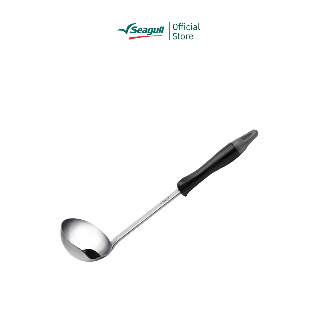 Seagull กระบวยแยกน้ำมัน 3.5 นิ้ว - ด้ามดำ