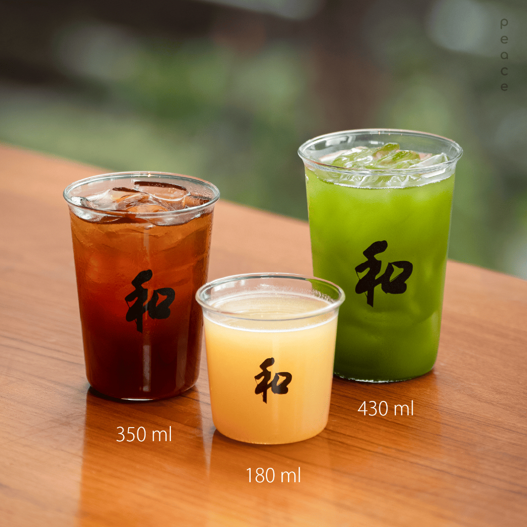 Peace 和 แก้วน้ำ สำหรับเครื่องดื่มร้อน/เย็น | Single wall glass & Double wall glass