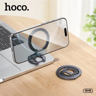 ที่วางโทรศัพท์มือถือ ขาตั้งแหวนแม่เหล็ก 2ด้าน HOCO GH9 ใช้เป็นที่วางมือถือเเละแหวนสอดนิ้วได้ ยึดติดแน่น ปรับหมุนได้ 360°