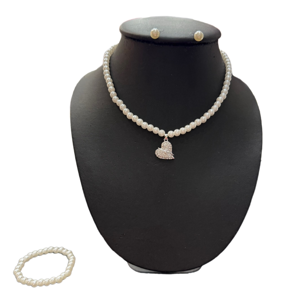 Accessories ชุดสร้อยไข่มุก สร้อยมุก พร้อมต่างหู กําไล Taladyai ส่งจากไทยได้ของเร็ว - รูปที่ 7