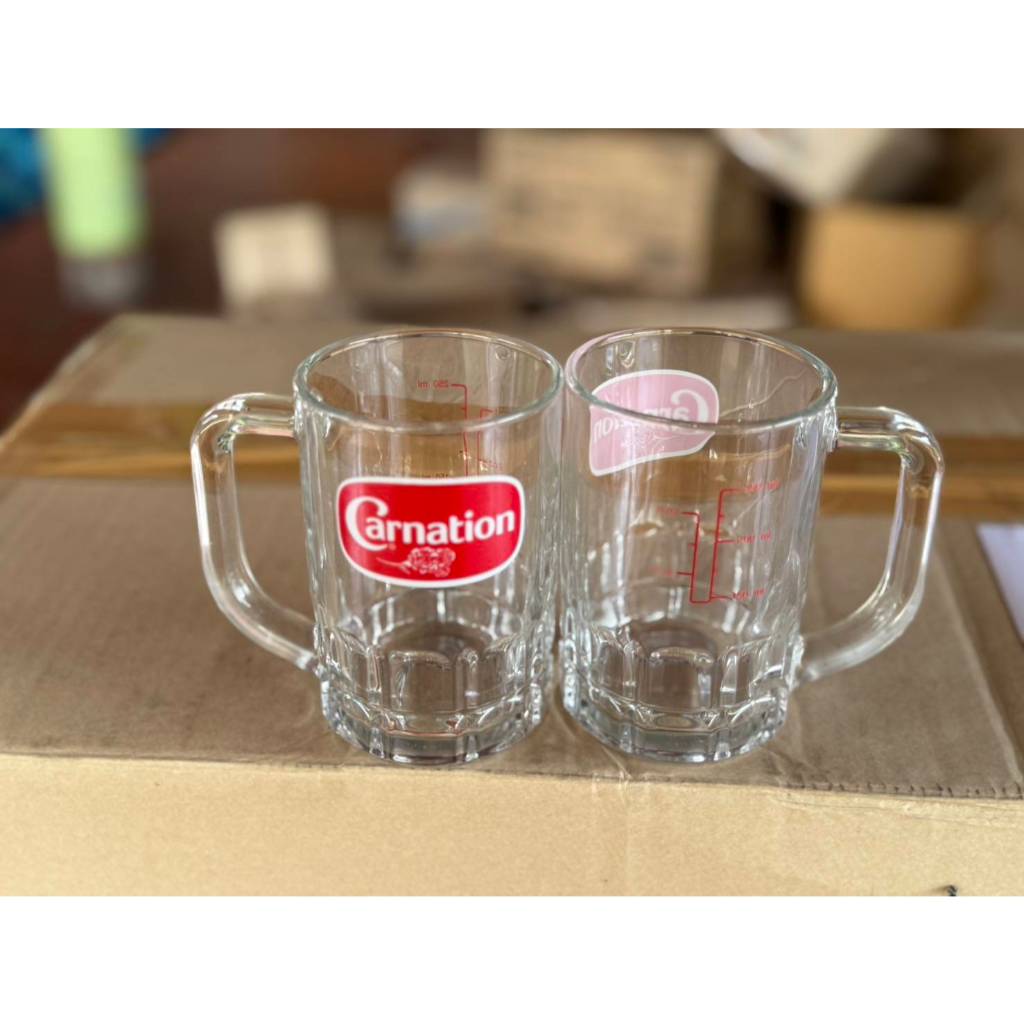 แก้วตวงcanationใช้ได้เอนกประสงค์มีแสกน มีหูจับสูง10.5ปากกว้าง10.5cm