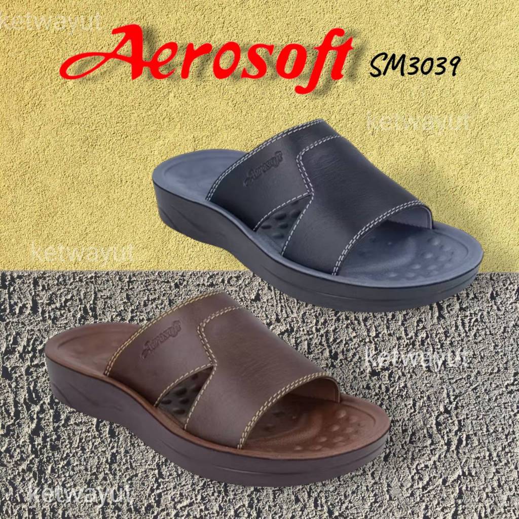Aerosoft (แอโร่ซอฟ) รุ่น SM3039 รองเท้าแตะแบบสวมเพื่อสุขภาพ