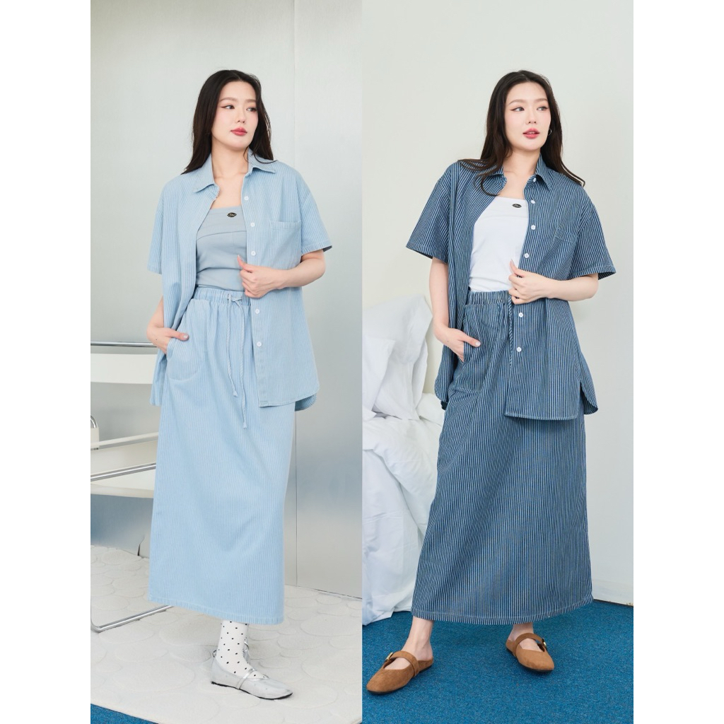 Blueberry set ( ชุดยีนส์ )