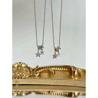 TROPHIES.CO - Twinkle Garden necklace ‘TROPHIES.CO'S SIGNATURE’ (gold/silver/rosegold) สร้อยคอดาว สร้อยคอจี้ดาว