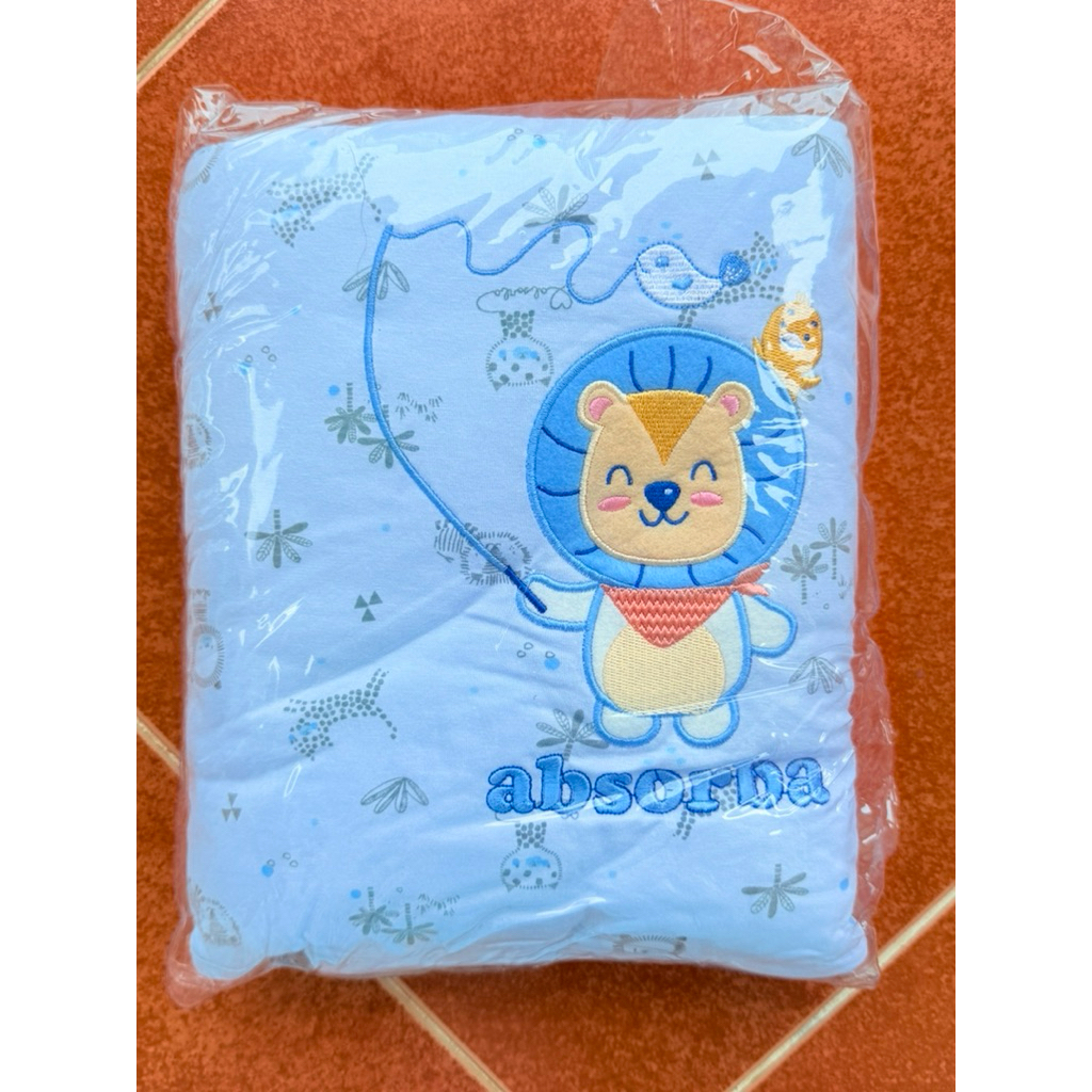 Absorba (แอ๊บซอร์บา) ผ้าห่ม ผ้านุ่ม ไม่ระคายเคืองผิวลูก สำหรับแรกเกิด-2ปี  ขนาด 30x40นิ้ว ผ้าห่มเด็ก