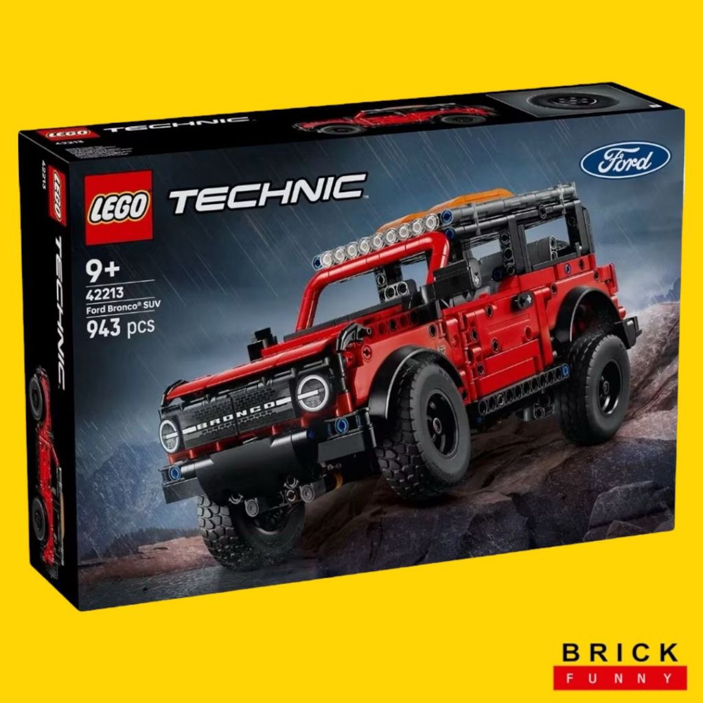 Lego Technic 42213 Ford Bronco® SUV สินค้าใหม่ พร้อมส่ง จัดส่งไว ของแท้ 100% ค่ะ