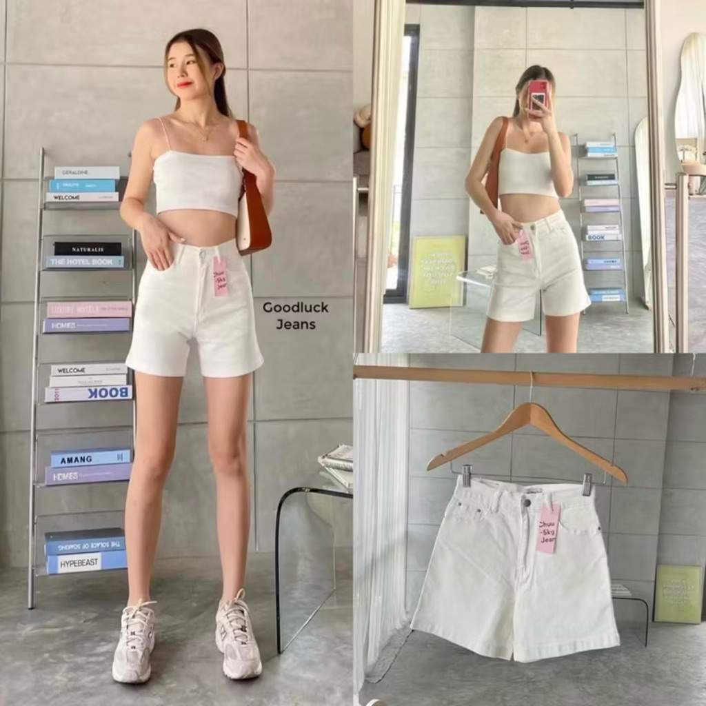 กางเกงยีนส์ผู้หญิง ขาสั้น ทรงBasic ผ้ายืด Chuu-5 kg ราคา ถูกที่สุด ดีลบีเคเค แกลเลอรีภาพที่ 7