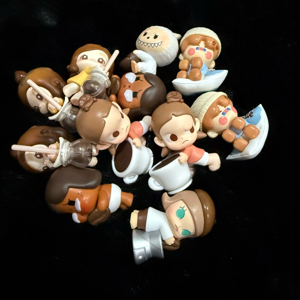 PM POPBEAN Coffee factory serie figure
