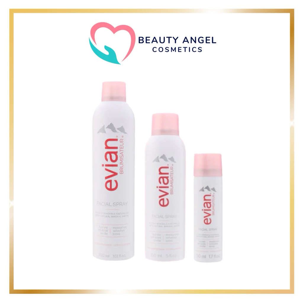 [ของแท้/ฉลากภาษาไทย] สเปรย์น้ำแร่ Evian น้ำแร่ เอเวียง