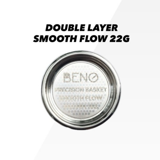 Basket 58 mm 18/22 g Smooth Flow (คั้วเข้มเพิ่มบอดี้)