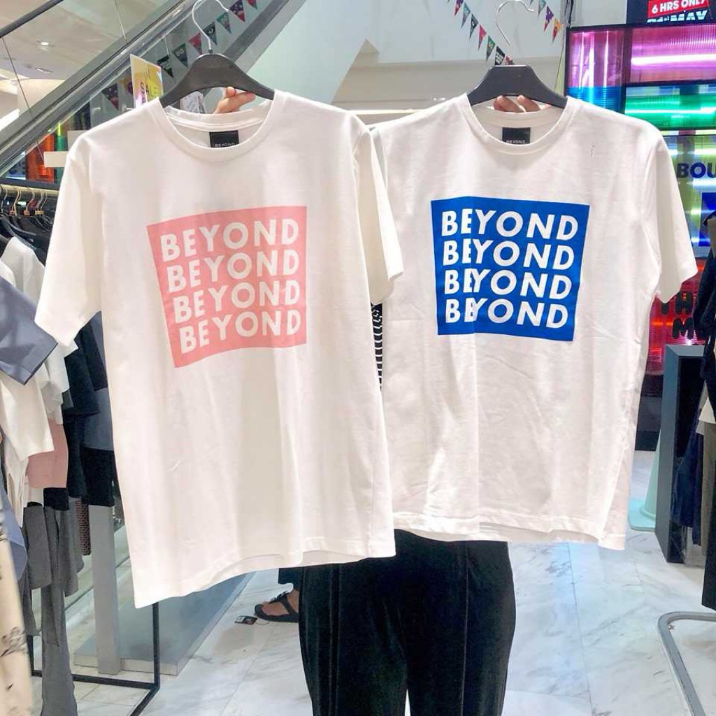เสื้อยืดคอกลม Beyond ป้ายS W21