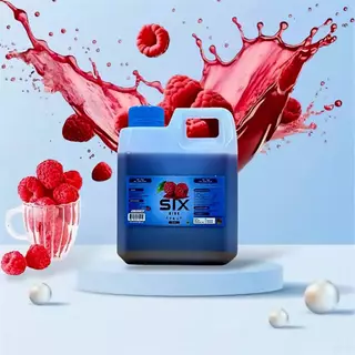 [ของแท้] Six Nine Syrup 1แกลอน น้ำเชื่อม น้ำหวาน ชนิดเข้มข้น กลิ่นราสเบอร์รี่( 1แกลอน)
