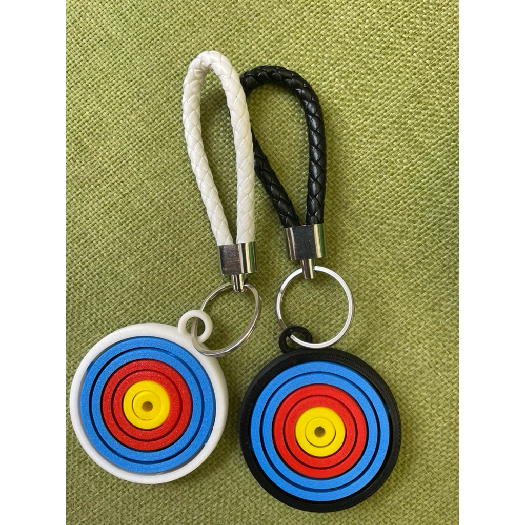 พวงกุญแจฟิดเจ็ตเป้าธนู Bullseye Fidget Keychain