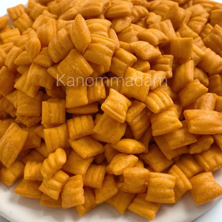ขนมขาไก่ ทับทิมทอง บุษราคัม เม็ดเล็ก อร่อย เคี้ยวเพลิน กรอบ เค็มกำลังดี ปริมาณ 500 กรัม