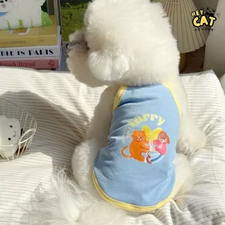 Furry ชุดเดรสสัตว์เลี้ยง เสื้อแมว ชุดแมว Taste ดี เนื้อผ้า Cotton 100% นุ่มใส่สบาย By Heycat