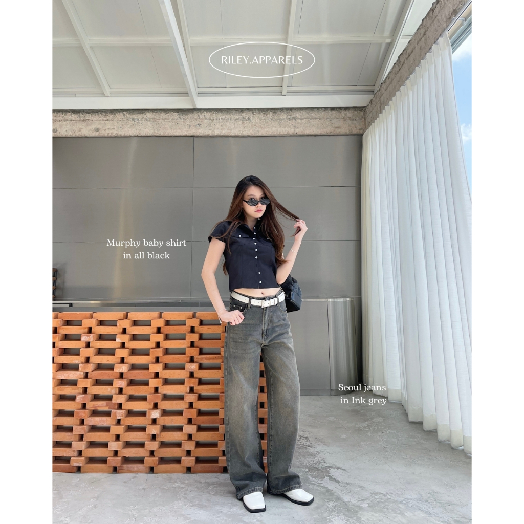 Riley.apparels - Seoul jeans 7005 [อ่านรายละเอียดสินค้าก่อนสั่ง] - 4