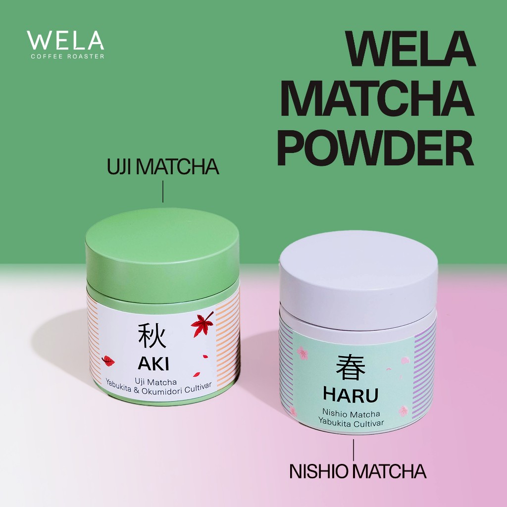 Matcha Powder by Wela Coffee Roaster - มัทฉะแท้ 100% เกรดพรีเมี่ยมจากญี่ปุ่น (50 g.)