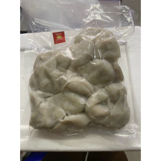 เกี๊ยวปลาแท้(ไส้หมู)เยาวราช 500กรัม35ตัว) ไม่ผสมแป้ง ไม่ผสมสารกันบูด