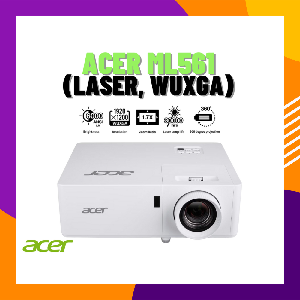 Acer H6531BD โปรเจคเตอร์ DLP Home Cinema ความสว่าง 3,500 ANSI lumens ความละเอียด Full HD (1920 x 1080)