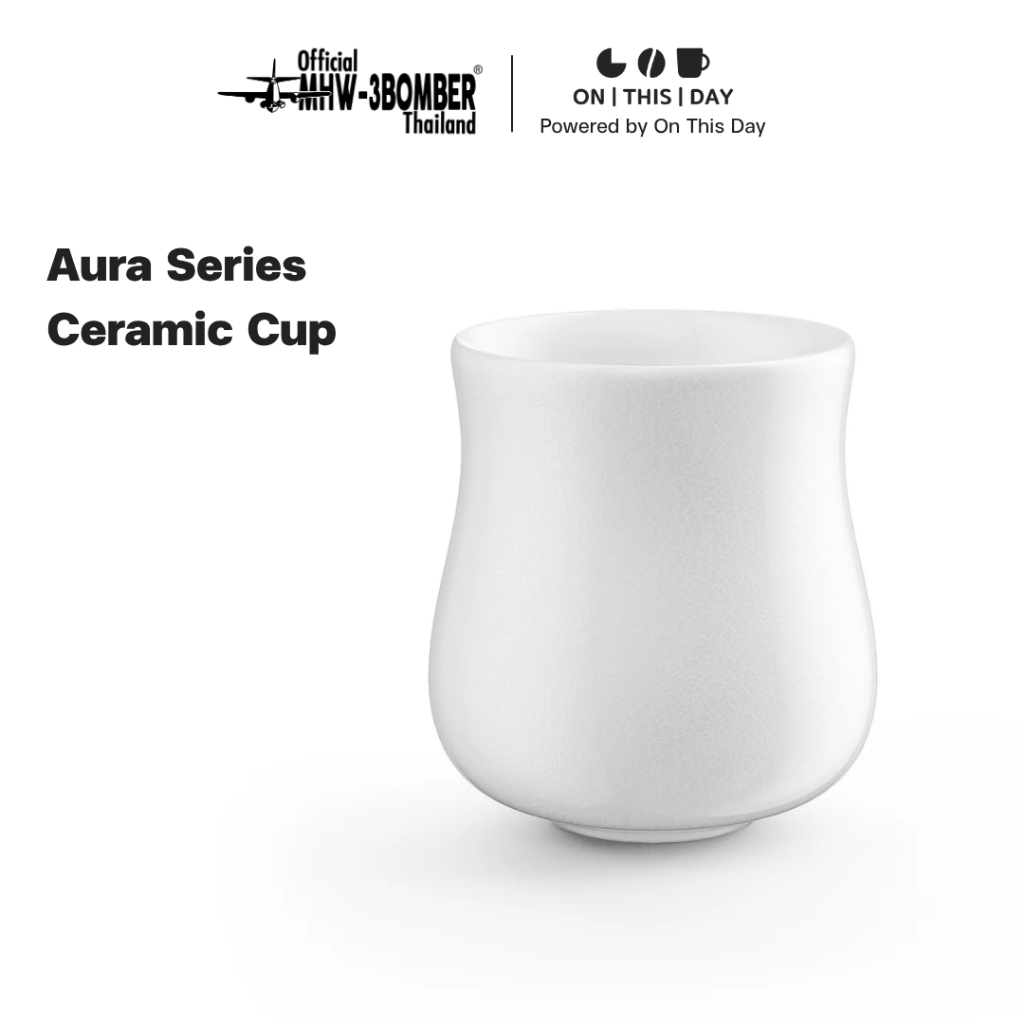 MHW-3BOMBER Aura Series Ceramic Cup แก้วกาแฟเซรามิก ขนาด 150 ml