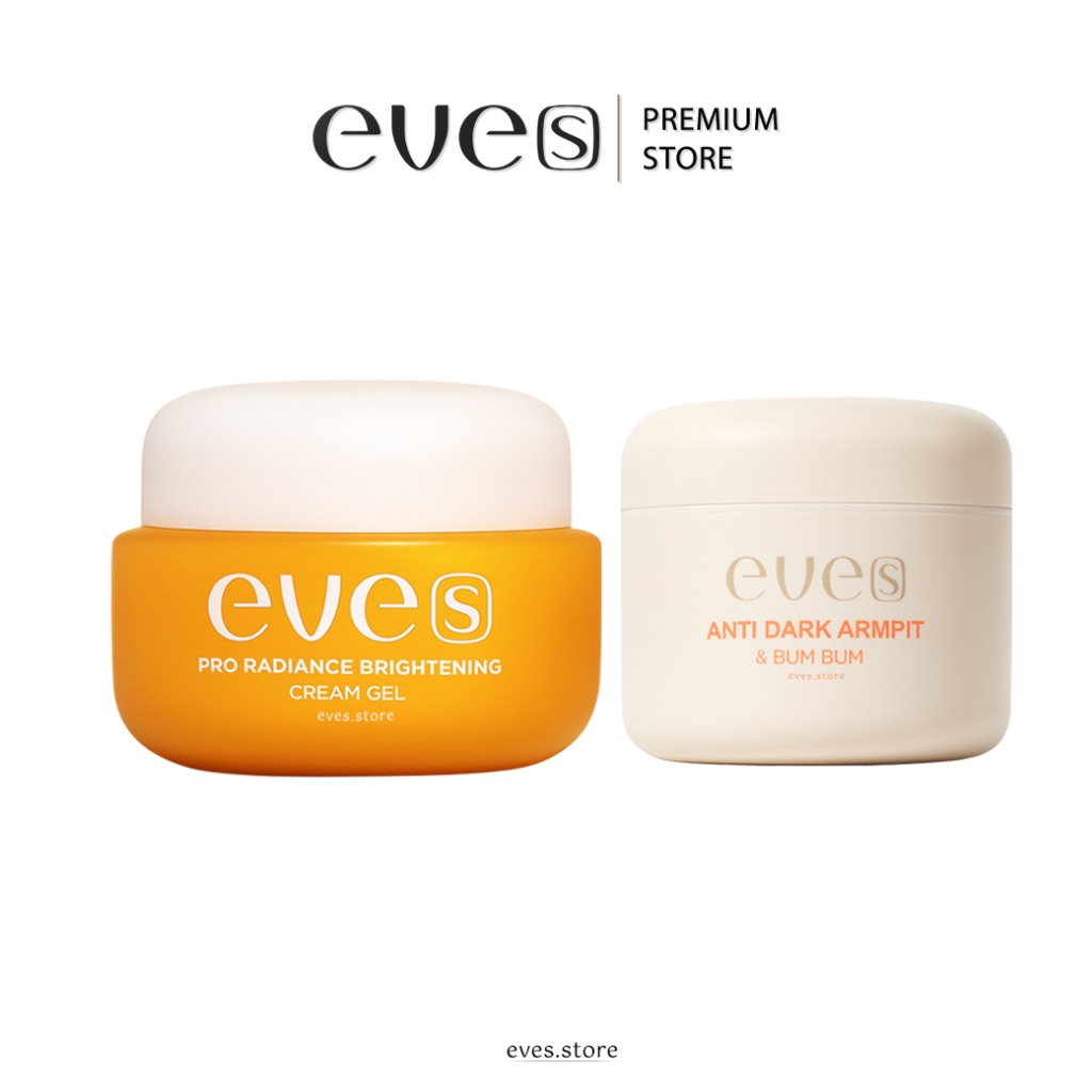 EVES อีฟส์ เซตผิวขาว ทั้งตัว อีฟส์ บำรุง ผิวหน้า ผิวกาย รักแร้ ครีมเจล บัมบัมอีฟส์ ลดรอยหมองคล้ำ ผิวดำ แห้ง ชุ่มชื่น