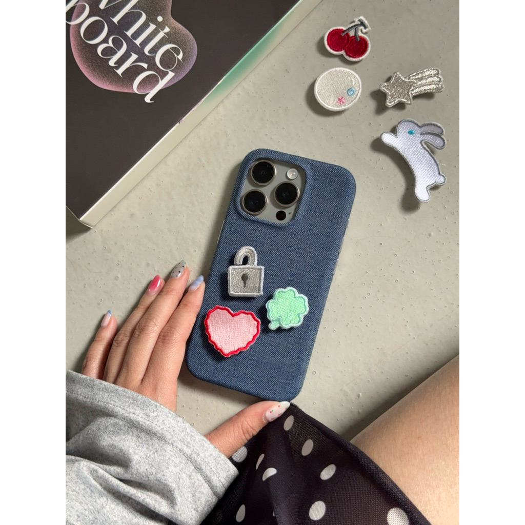 NEW! Whiteboard.co Denim Phone Case เคสโทรศัพท์ยีนส์ ราคา ถูกที่สุด ดีลบีเคเค แกลเลอรีภาพที่ 8