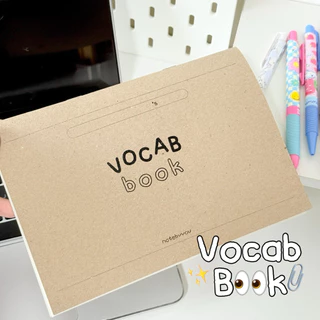 [เย็บมุงหลังคา] vocab v.6 แนวนอน มีช่องเขียนประโยค