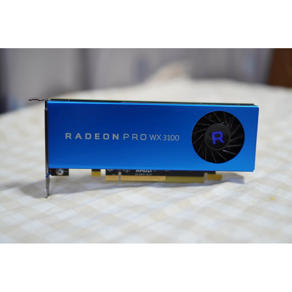VGA (การ์ดแสดงผล) AMD RADEON PRO WX 3100 - 4GB GDDR5 (HALF HEIGHT / LP)