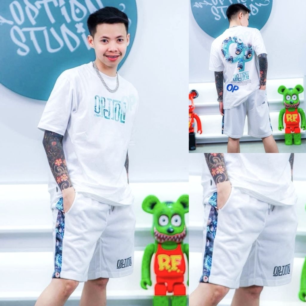 ชุดเซ็ท Option Set OP #newcollection เสื้อ+กางเกง - รูปที่ 2