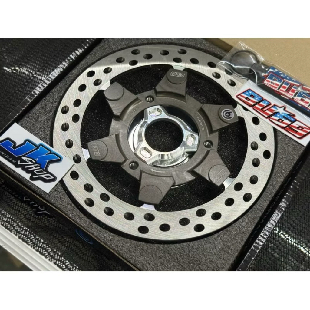 จานbu69แท้ ลายทีไดฟ์T-Dive208มิล ลายBK-T205มิล แท้ แถมสติกเกอร์แถมพวงกุญแจ - รูปที่ 2