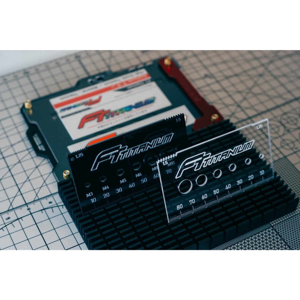 แผ่นวัดขนาดน็อต FT Titanium