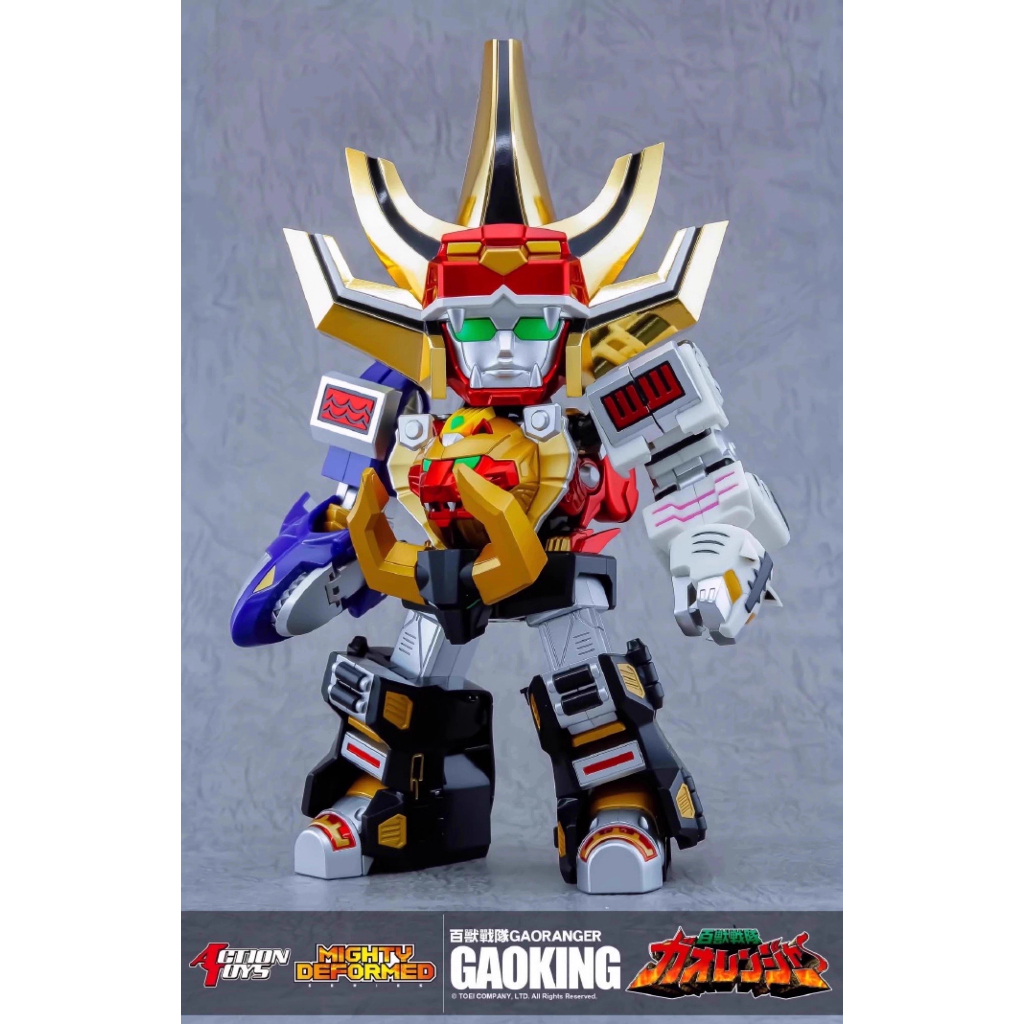 Pre-order - Action Toys - MIGHTY DEFORMED - GAORANGER GAOKING