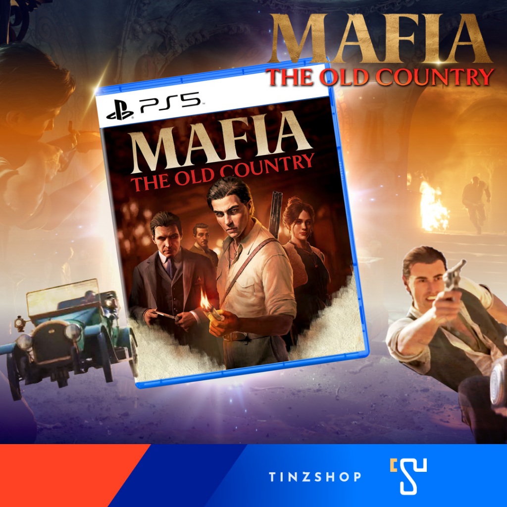 [เกมใหม่ พร้อมส่ง] Tinzshop PlayStation5 PS5 Game Mafia The Old Country / Zone3 Asia เกมPS 5
