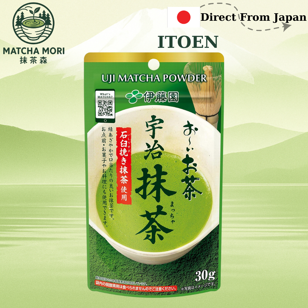 มัทฉะ Ito En Oi Ocha Uji Matcha 30g (Resealable Bag Type)
