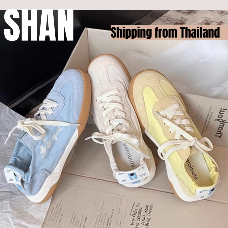 🚚จัดส่งจากประเทศไทย-รองเท้า Dexun สำหรับผู้หญิง ทรงแฟรี่ ระบายอากาศได้ดี นุ่มพิเศษ อเนกประสงค์ รองเท้าลำลอง Forrest Gump